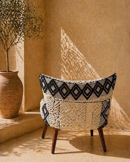 Handcrafted Woven Lounge Chair